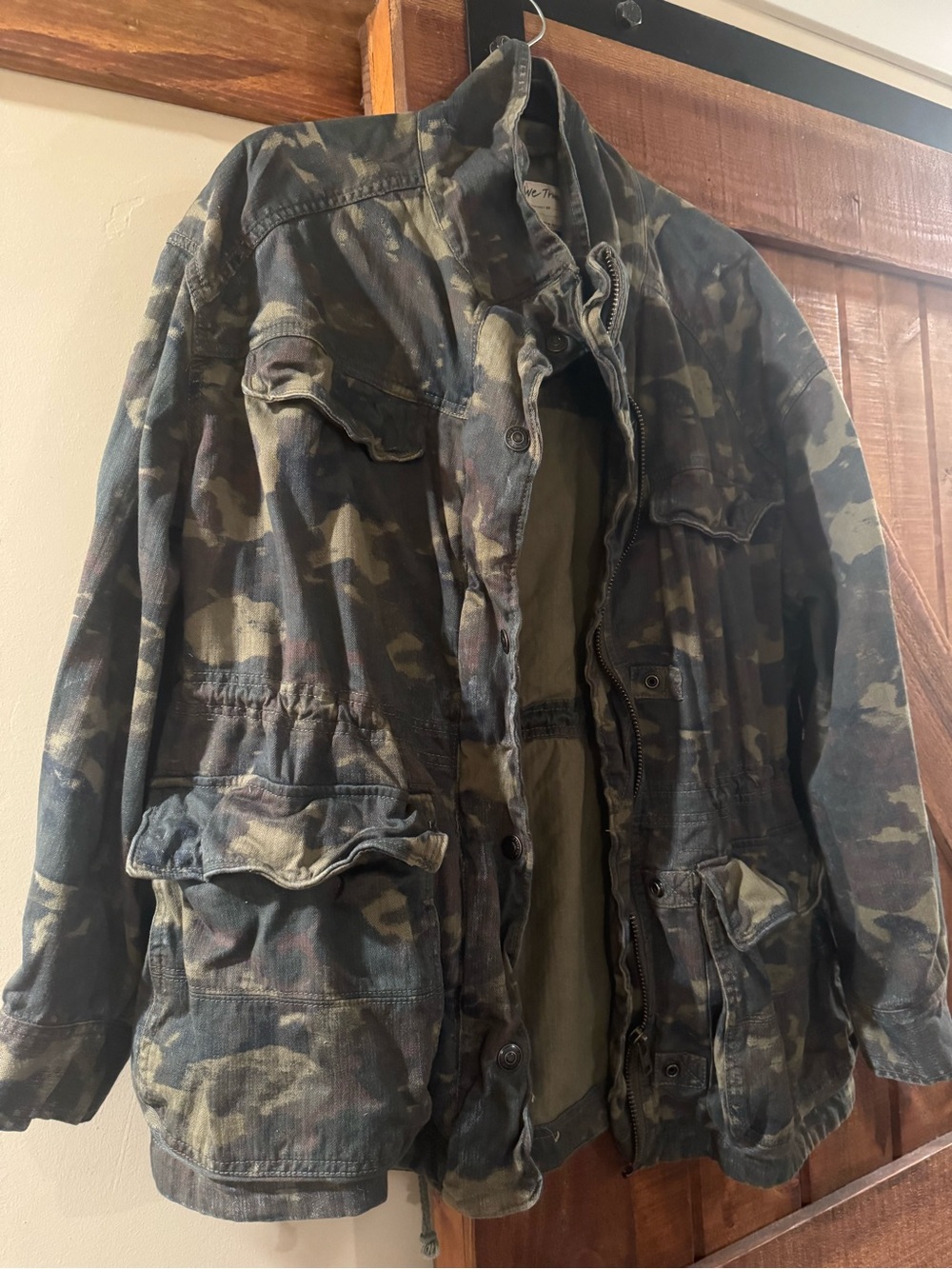 We The Free Arya Utility Jacket - Green Camo